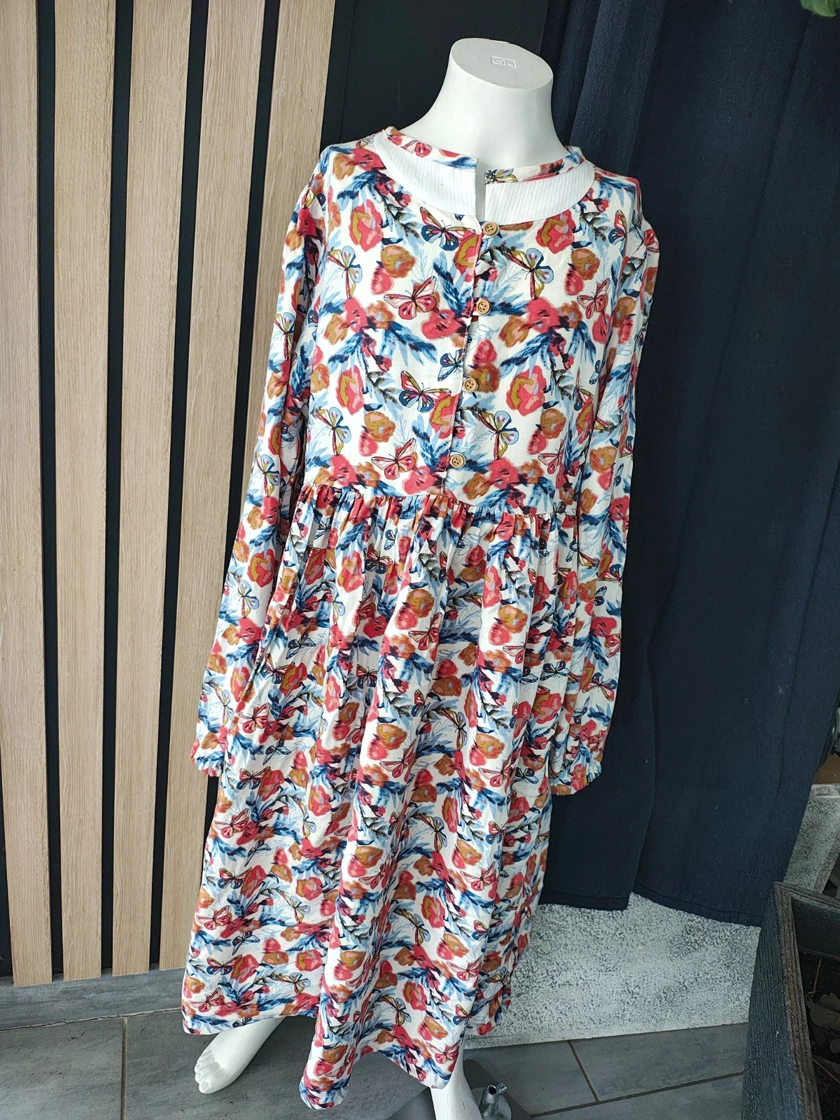10 ans robe mi hauteur kiabi